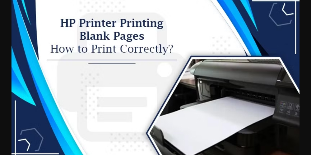 How To Fix HP Printer Printing Blank Pages